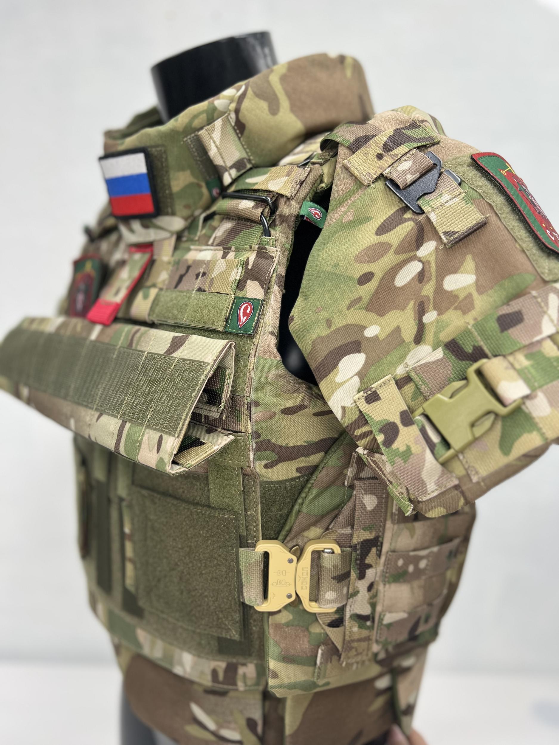 Бронежилеты с клапаном на ВЕЛКРО