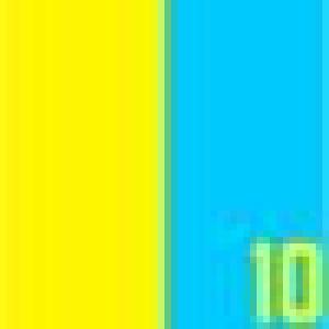 #10 Light Blue & Yellow