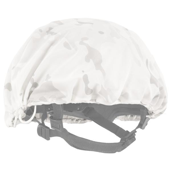 Winter camouflage helmet cover "Snezhok"