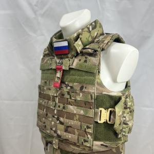 Жилет "Доспех" с карманами под плиты, с защитным поясом "Фестоны"