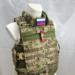 Жилет "Доспех" с карманами под плиты, с защитным поясом "Фестоны"
